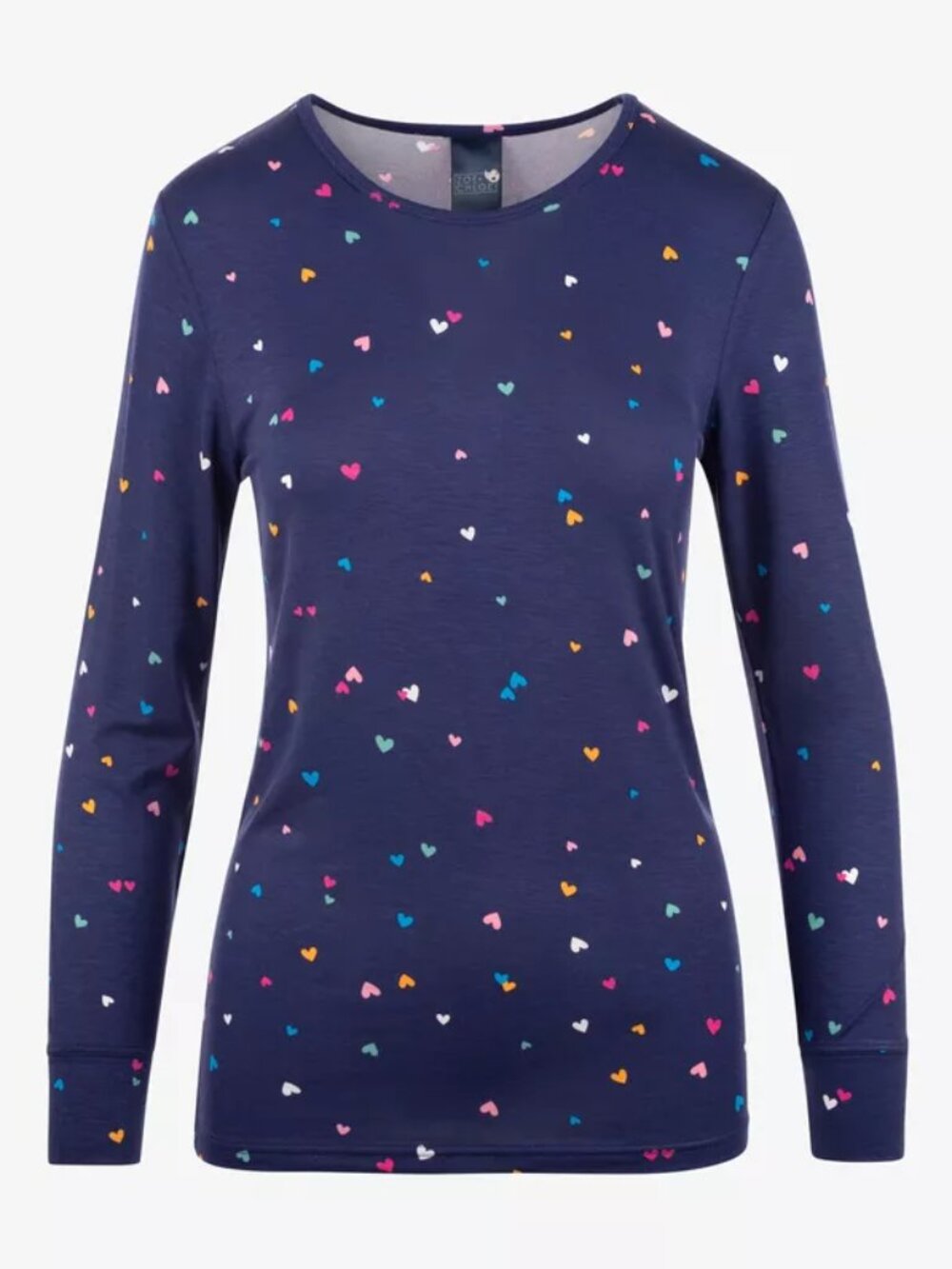 Zoe+Chloe Silky Print Tee